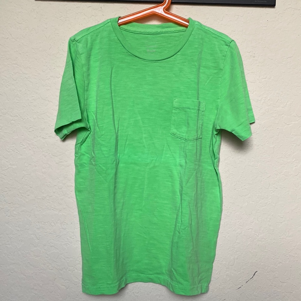 Crewcuts Kids' garment-dyed pocket T-shirt